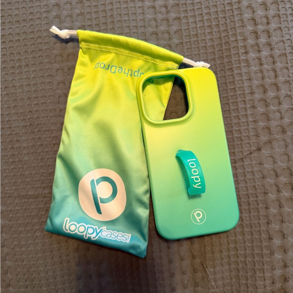 Loopy Case Green Gradient Phone Case